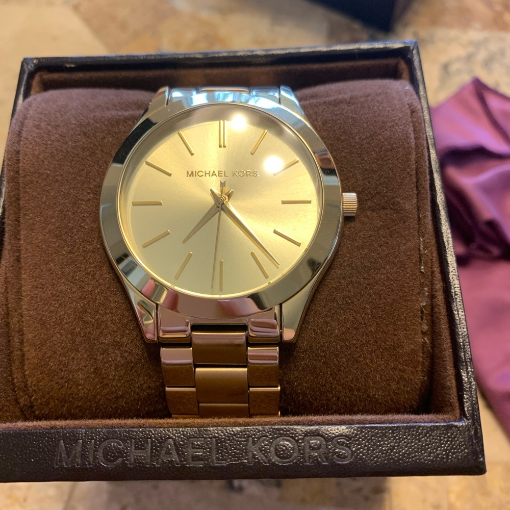 Gold Michael Kors Watch